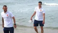 Mondial : Van Persie touché par un kitesurf