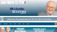 Un nouveau blog pour Jean-Marie Le Pen