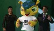 Fuleco, le tatou à trois bandes, est la mascotte du Mondial 2014.