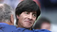 Joachim Löw, le sélectionneur allemand, avait les larmes aux yeux à la fin de la rencontre face au Brésil.