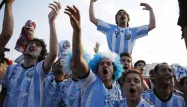 30.000 supporters argentins pour le quart