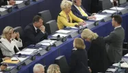 Marine Le Pen et Jean-Marie étaient bien éloignés dans l'hémicycle