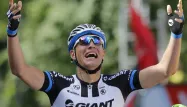 Déjà vainqueur samedi, Marcel Kittel a fait coup double, lundi, à Londres.