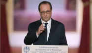 Pour Hollande, "pas facile" de faire de l'audience...