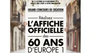 Réalisez  l’affiche officielle des 60 ans d’Europe 1 !