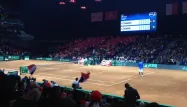 Monfils a réveillé le stade et éteint les Suisses