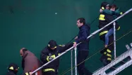 Incendie sur un ferry : "on a tenu pour les enfants"