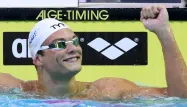 Natation : la France championne du monde du 4x100 m en petit bassin