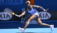 Stephens salue son idole, qu'elle vient de déboulonner, mardi, en quarts de finale de l'Open d'Australie.