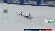 Vonn victime d'une terrible chute