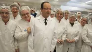 François Hollande à Dijon, "un échec"
