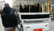 Lyon : un bus sans chauffeur dans les rues