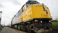 Un complot visant un train de passagers a été déjoué lundi par la police canadienne.