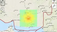 L'épicentre du séisme se situe 80 kilomètres au nord de la ville de Saravan, près de la frontière avec le Pakistan.