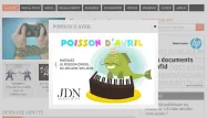 La palme du meilleur site-poisson d'avril pourrait revenir au Journal Du Net, qui a transformé toute sa page d'accueil en blague géante.