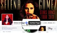 La chanteuse américaine Selena Gomez est l'une des premières personnalités à bénéficier des pages vérifiées de Facebook.