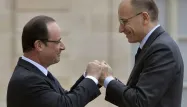 Enrico Letta a fait son premier déplacement à Paris.