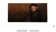 Le "G" du logo de Google est aujourd'hui remplacé par un autoportrait du peintre Rembrandt, à l'occasion du 407e anniversaire de sa naissance.