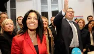 Samia Ghali Patrick Mennucci, les deux finalistes la primaire socialiste à Marseille.