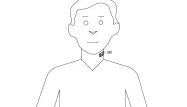 Situé dans le cou, ce "tatouage électronique" aux allures de sticker permettrait de passer des appels sans sortir son smartphone.