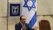 François Hollande a prononcé un discours au Parlement israelien.