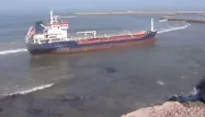Le navire est échoué depuis lundi dernier sur les côtes marocaines, à 300 kilomètres au sud d'Agadir.