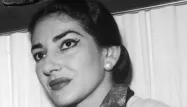 Maria Callas en Italie, 1954.