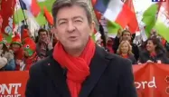 Jean-Luc Mélenchon en interview sur TF1, le dimanche 1er décembre.