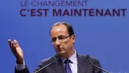 "C'est une politique qui a été dégradée, pas la France", a affirmé François Hollande, dans une déclaration solennelle depuis son QG de campagne à Paris.