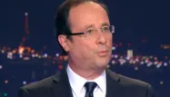 François Hollande, candidat PS à la présidentielle, a accusé Nicolas Sarkozy samedi sur TF1 de présenter le "visage de l'outrance", faute de pouvoir s'appuyer sur son bilan.
