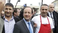 François Hollande s’est rendu mardi à Hirson, dans l’Aisne, où il a défendu "le travail pour tous"