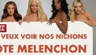 "Si tu veux voir nos nichons, vote Mélenchon", promettent des fans du Front de gauche.