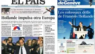 La presse étrangère a salué la victoire de François Hollande.