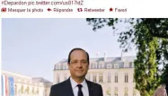 La photo officielle du président François Hollande, prise par Raymond Depardon dans les jardins de l'Elysée, a été officiellement présentée lundi à la presse par le photographe et la directrice de cabinet du chef de l'Etat, Sylvie Hubac.