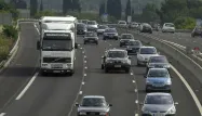 Selon les relevés de l'étude, la vitesse moyenne s'établit à 127 km/h sur l'autoroute.
