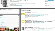 Armstrong abdique... sur Twitter