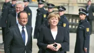 François Hollande et Angela Merkel se sont retrouvés samedi pour célébrer le cinquantième anniversaire de l'amitié franco-allemande.
