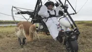 Début septembre, Vladimir Poutine avait mené une mission très médiatisée : en deltaplane, il avait volé avec des grues de Sibérie pour les aider à migrer.