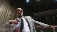 Usain Bolt danse le Gangnam Style