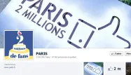 Paris, ville la plus "likée" sur Facebook