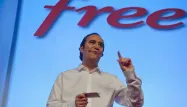 Xavier Niel lors du lancement de Free Mobile en janvier dernier.