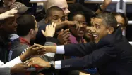 Barack Obama enchaîne les meetings dans l'Ohio jusqu'à lundi.