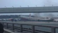 Un crash d'avion mortel à Moscou
