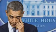 Fusillade de Newton : les larmes d'Obama