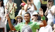 Tsonga, premier dans le bain