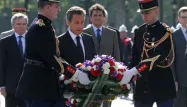 Sarkozy s'incline devant la Résistance