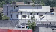 La villa d'Oussama ben Laden à Abbottabbad, au Pakistan, où l'armée américaine l'a tué vendredi.