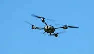 Les drones sont devenus indispensables pour surveiller les opérations terrestres
