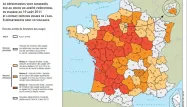 La carte des restrictions d’eau