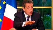 A six mois de l'élection présidentielle, Nicolas Sarkozy est intervenu en direct sur France 2 et TF1 pour parler de la crise.